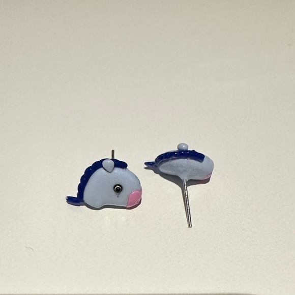 BTS BT21 Universtar MANG J-Hope Earrings Kpop Handmade polymer clay - Picture 3 of 4